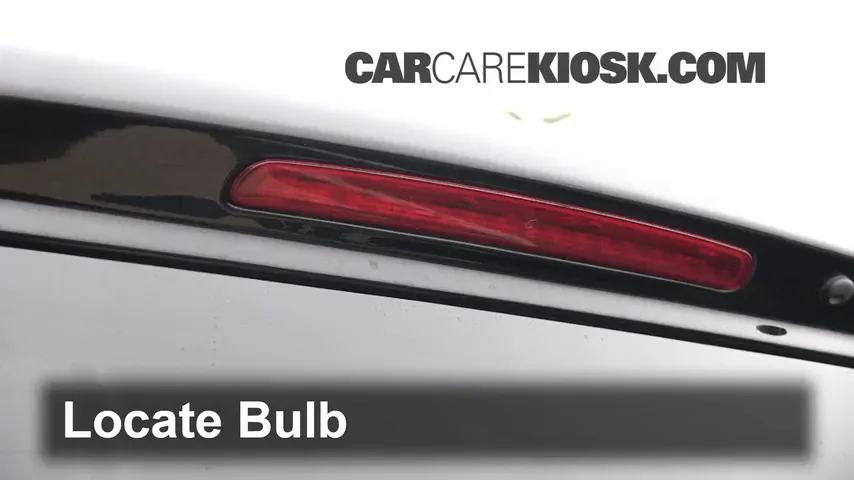 2009 Mercedes-Benz GL450 4.6L V8 Lights Center Brake Light (replace bulb)